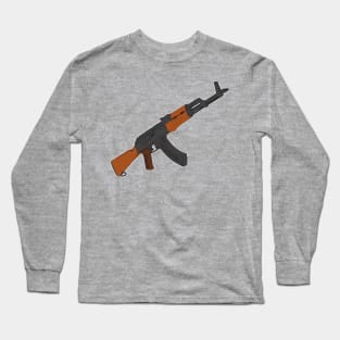 For gun lover! Kalashnikov assault rifle Long Sleeve T-Shirt